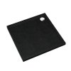 Schedline Brodzik akrylowy Sharper Black Stone 90x90x4,5 cm, kwadratowy, Gwarancja 7 lat 3S.S1K-9090/C/ST